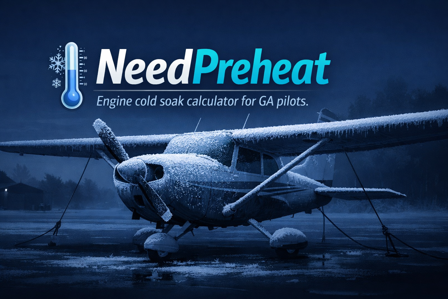 NeedPreheat — Engine cold soak calculator for GA pilots